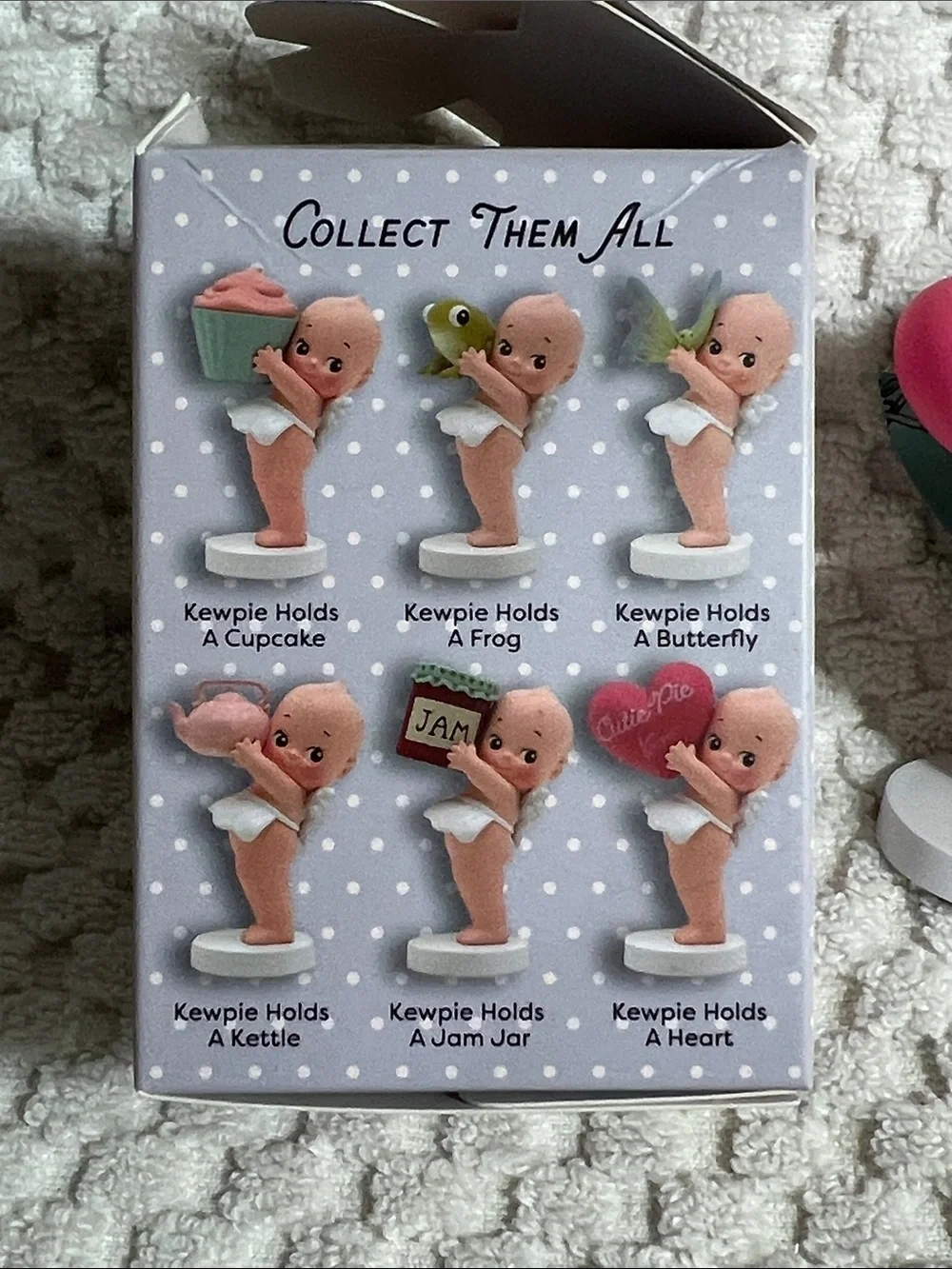 SMOKO Kewpie Holding a Heart Figurine